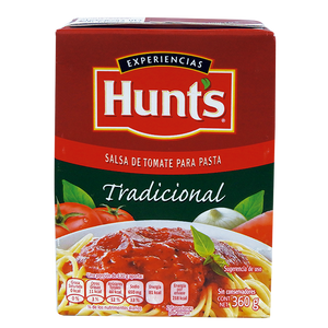 SALSA PARA PASTA TRADICIONAL HUNT´S TETRA 360  GR.