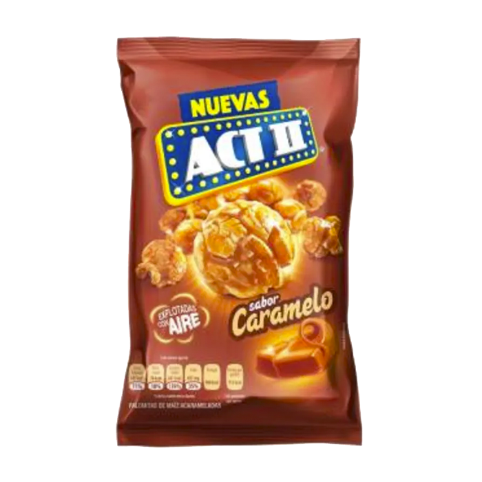 PALOMITAS REVENTADAS ACTII CARAMELO 175  GR.