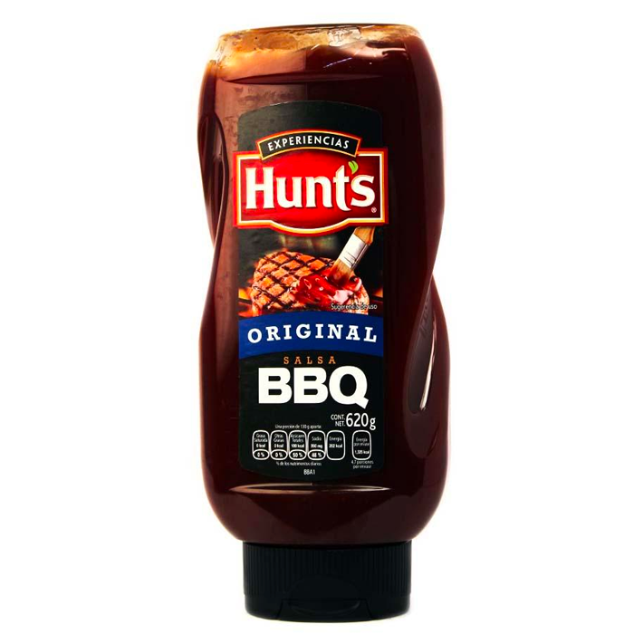 SALSA BBQ ORIGINAL HUNT´S SQUEZEE UP SIDE DOWN 620  GR.