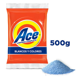 DETERGENTE POLVO ACE ACTIBLU 500  GR.