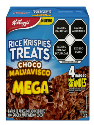 RICE KRISPIES TREATS CHOCO MALVAVISCO MEGA 136  GR.