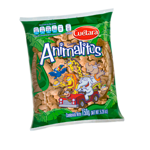 GALLETAS ANIMALITOS CUÉTARA BOLSA 150  GR.