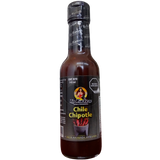 SALSA DE CHIPOTLE AHUMADA ARTESANAL LA EXTRA BOTELLA 140  ML.