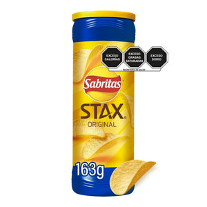 PAPAS LAYS STAX SABOR ORIGINAL 163  GR.