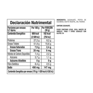 CACAHUATE MAFER SURTIDO SALADO 170  GR.