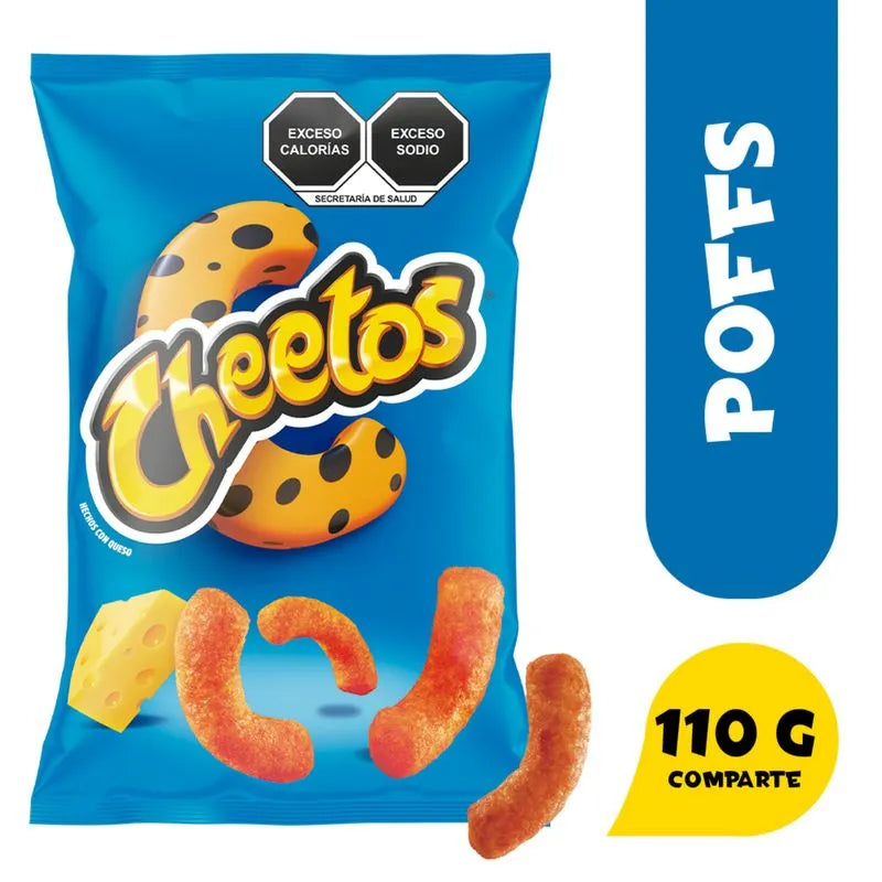 CHEETOS POFF COMPARTE 110  GR.