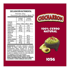 CHICHARRON DE CERDO SABRITAS 105  GR.