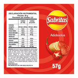 SABRITAS ADOBADAS MAX 57  GR.