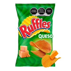 RUFFLES QUESO COMPARTE 120  GR.