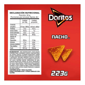 DORITOS NACHO FAMILIAR 223  GR.