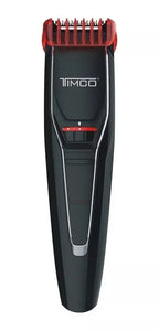 RECORTADORA DE BARBA TIMCO PG300R RECARGABLE CON ACCESORIOS NEGRO 1  PZA.