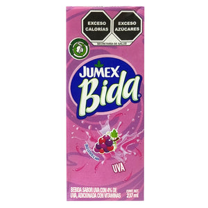 JUMEX BIDA SABOR UVA 237  ML.