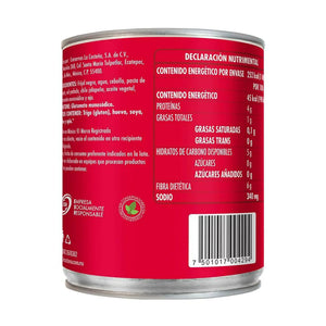 FRIJOLES ENTEROS NEGROS LA COSTEÑA LATA 560  GR.