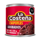 CHILES CHIPOTLES LA COSTEÑA LATA 220  GR.