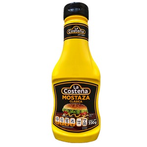 MOSTAZA CLASICA LA COSTEÑA BOTELLA PET 220  GR.