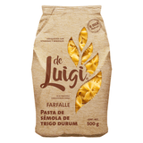 PASTA DE SEMOLA DE TRIGO DURUM FARFALLE DE LUIGI 500  GR.