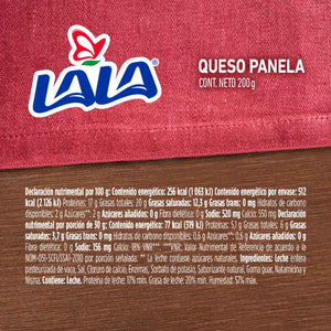 QUESO PANELA LALA 200  GR.