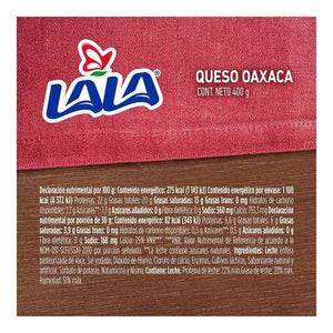 QUESO OAXACA LALA 400  GR.