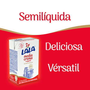 MEDIA CREMA LALA TETRA 250  ML.