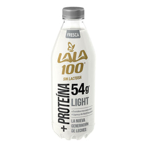 LECHE LALA 100 SIN LACTOSA + PROTEINA 54G LIGHT 1  LT.