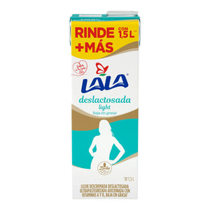 LECHE DESLACTOSADA LIGHT UHT LALA 1.500  LT.