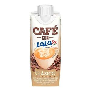 CAFE CON LECHE  DESLACTOSADA LALA 330  ML.