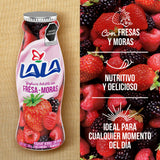 YOGHURT PARA BEBER LALA FRESA MORAS 220  GR.