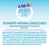 YOGHURT BATIDO LALA NATURAL ZERO 900  GR.