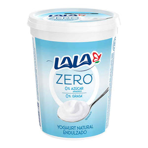 YOGHURT BATIDO LALA NATURAL ZERO 900  GR.