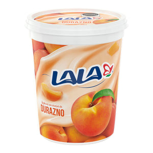 YOGHURT BATIDO LALA CON DURAZNO 900  GR.