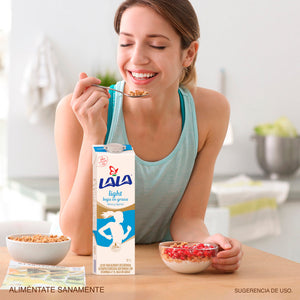 LECHE ULTRAPASTEURIZADA LIGHT LALA 1  LT.