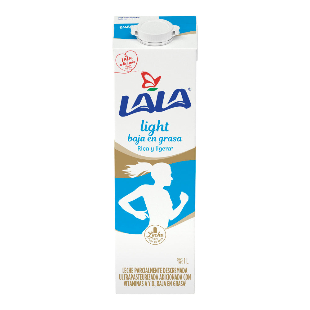 LECHE ULTRAPASTEURIZADA LIGHT LALA 1  LT.