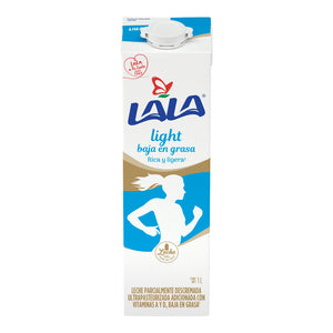 LECHE ULTRAPASTEURIZADA LIGHT LALA 1  LT.