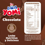 LECHE SABORIZADA SABOR CHOCOLATE YOMILALA TETRA 960  ML.