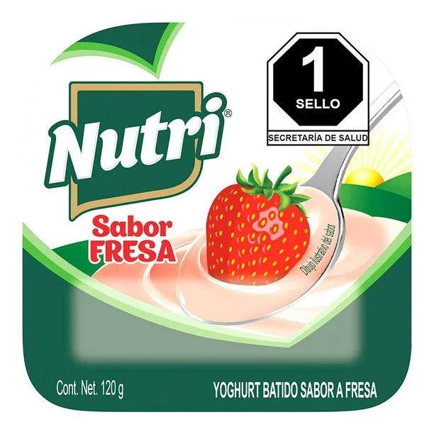 NUTRIYOGHURT BATIDO FRESA 120  GR.