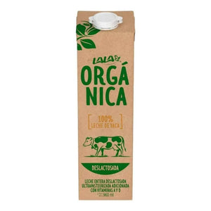 LECHE ORGANICA DESLACTOSADA LALA 960  ML.