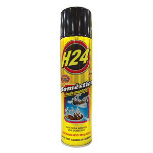 INSECTICIDA AEROSOL H24 DOMESTICO 460  ML.