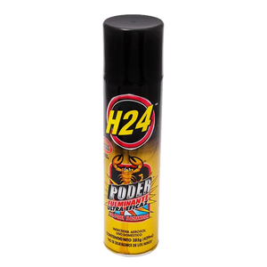 INSECTICIDA AEROSOL H24 PODER FULMINANTE 489  ML.