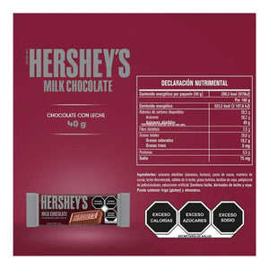 CHOCOLATE HERSHEY´S BARRA  LECHE 40  GR.