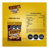 CHOCOLATE HERSHEYS BITES  ALMENDRAS 43  GR.