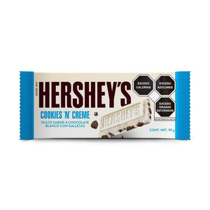 CHOCOLATE HERSHEY´S BARRA  COOKIES CREME 90  GR.