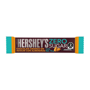 HERSHEYS SIN AZUCAR CON ALMENDRA 15 GRS 15  GR.