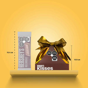 CHOCOLATE KISSES ALMENDRAS CAJA DE REGALO 72  GR.