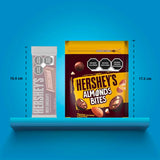 CHOCOLATE HERSHEYS BITES  ALMENDRAS 120  GR.