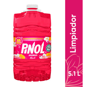 LIMPIADOR LIQUIDO PINOL AROMAS FLORAL 5.100  LT.