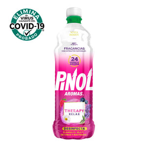 LIMPIADOR LIQUIDO PINOL AROMAS THERAPY RELAX 828  ML.