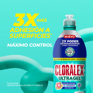 CLORO BLANQUEADOR CLORALEX 600  ML.