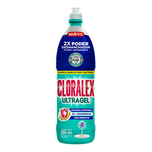 CLORO BLANQUEADOR CLORALEX  MAX GEL 950  ML.