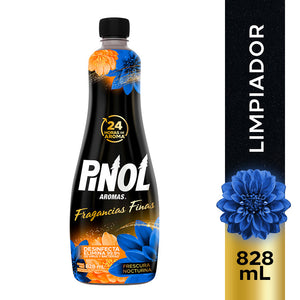 LIMPIADOR LIQUIDO PINOL AROMAS FRAGANCIAS FINAS FRESCURA NOCTURNA 828  ML.