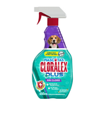 LIMPIADOR DESINFECTANTE CLORALEX MASCOTAS INTERIORES 650  ML.